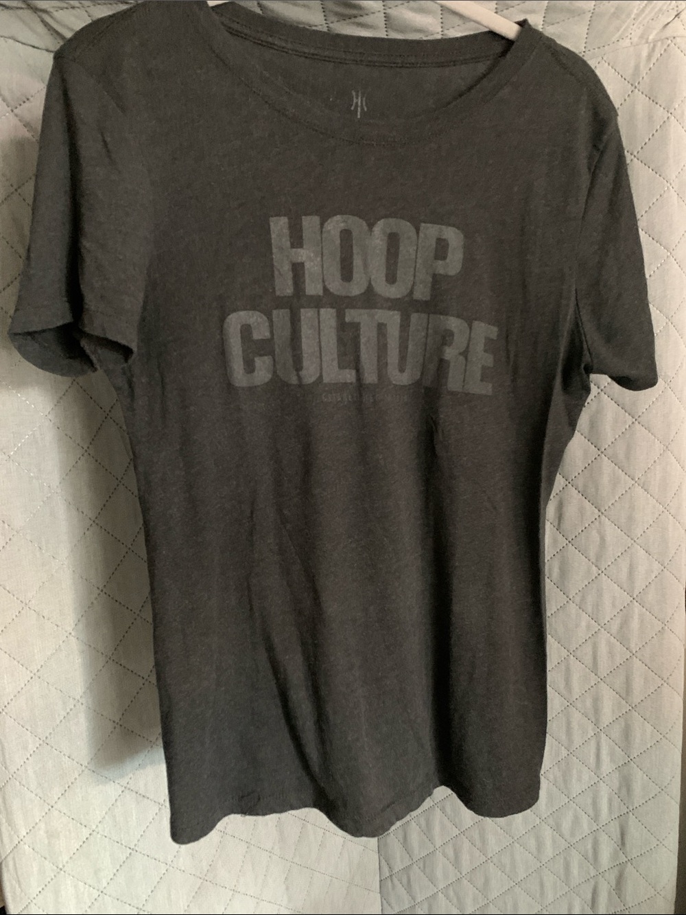 #533 Hoop Culture Graphic Tee - Dark Gray